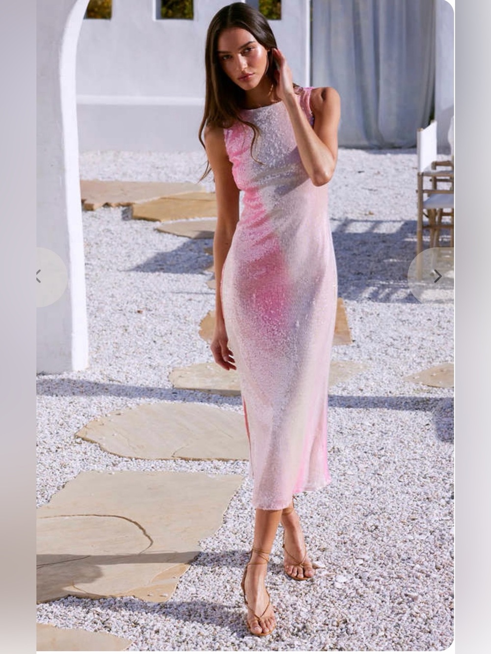 MISA LOS ANGELES
NAKIA DRESS - SEQUIN OMBRE Sz XS